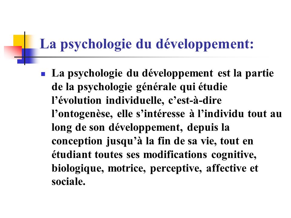 La th orie de Jean Piaget ppt video online t l charger